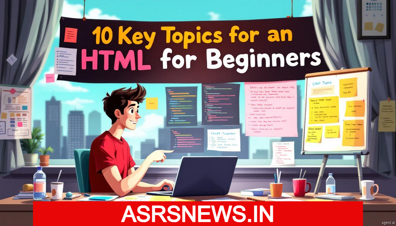 HTML tutorial for beginners ASRS News